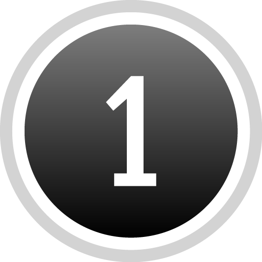 Number ONE Icon_grey